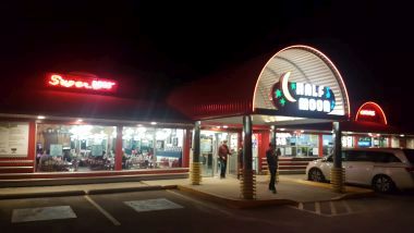 Half Moon at Night