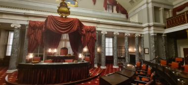 Preserved Debating Chamber of the U.S. Capital