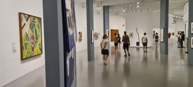 Gallery in the Hirshhorn Museum
